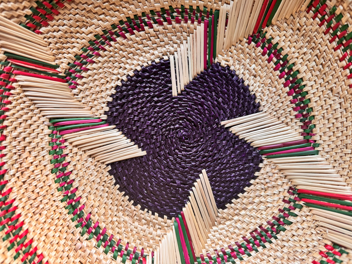 Handwoven African Fruit Basket