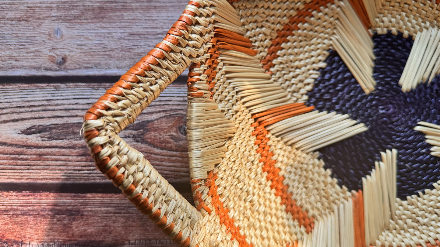 Handwoven African Fruit Basket