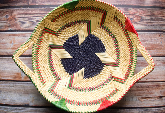 Handwoven African Fruit Basket