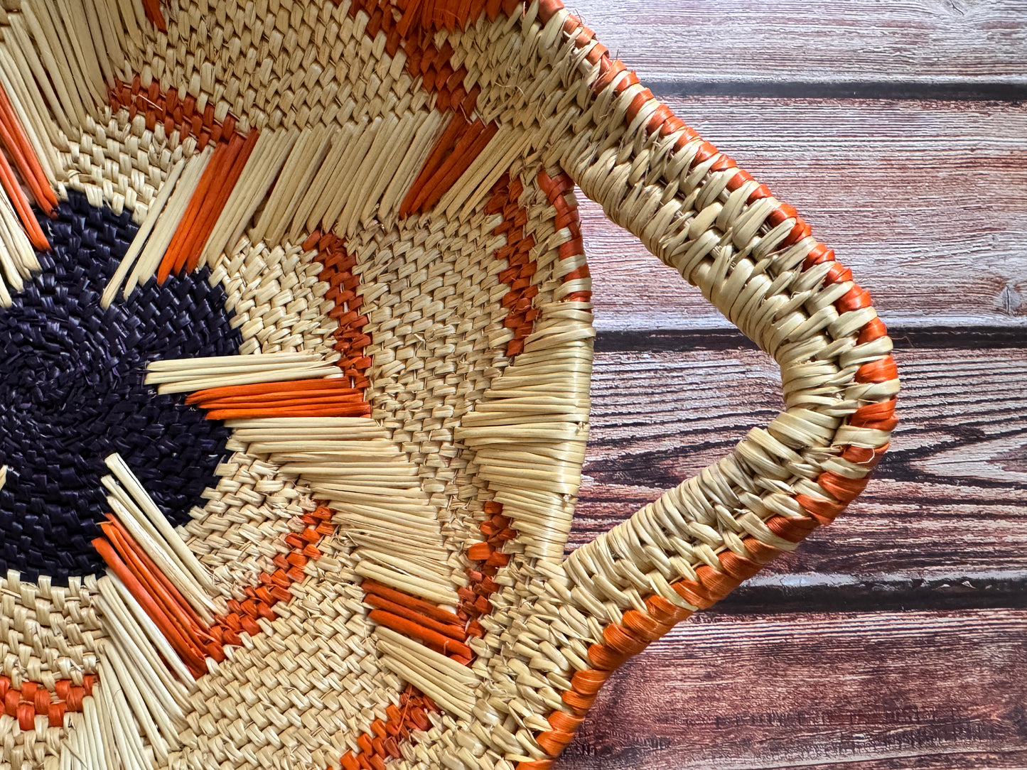 Handwoven African Fruit Basket