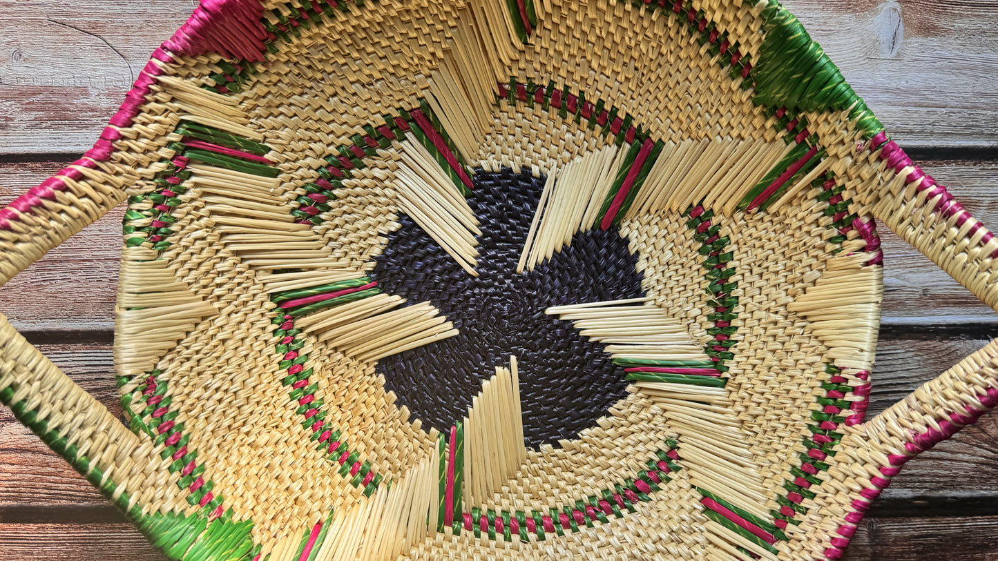 Handwoven African Fruit Basket