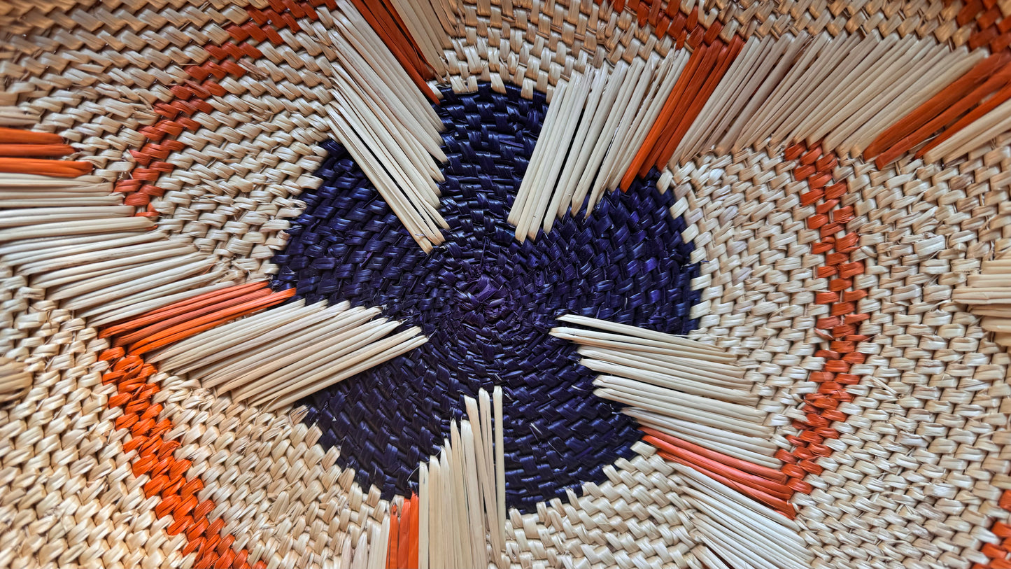 Handwoven African Fruit Basket